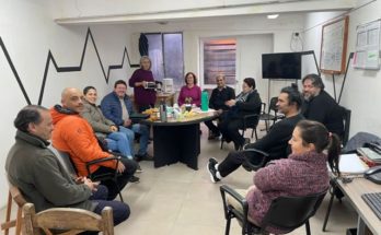 Gustavo Chiriff participó de un desayuno de trabajo junto a los docentes del Espacio Cultural Eduardo Piñeyro