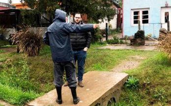 Edil Marziotte traslada reclamo de vecinos del Cerro por bitumen