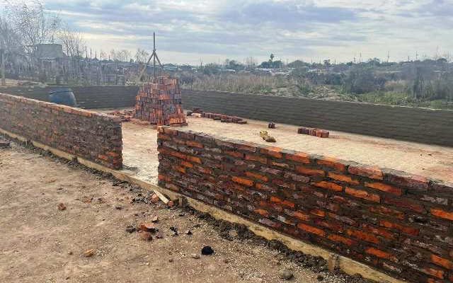 Intendente destaca construcción del local para el Merendero Conquistando Sonrisas del barrio Quiroga