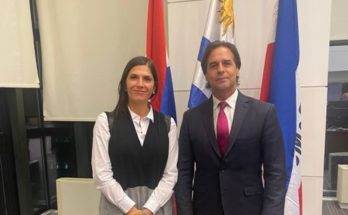María Eugenia Taruselli se reunió con el presidente Luis Lacalle Pou