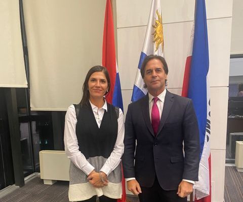María Eugenia Taruselli se reunió con el presidente Luis Lacalle Pou María Eugenia Taruselli se reunió con el presidente Luis Lacalle Pou