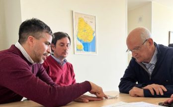 Director de Obras y diputado Lima se reunieron con el Presidente de AFE