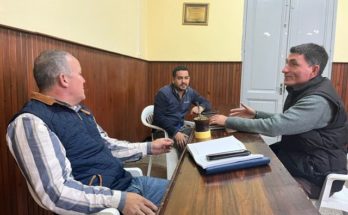 Director de Descentralización y diputado Lima se reunieron con el alcalde Luis Zuliani