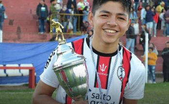 Otro campeón nacional Sub-14 de Salto a la selección uruguaya de fútbol