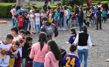 Se realizó el Festejo de la Niñez en la Plazoleta Roosevelt