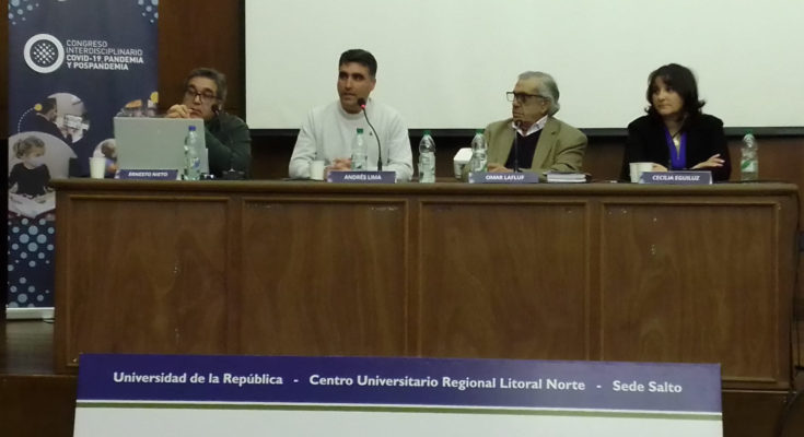 Cierre del Congreso interdisciplinario «COVID-19 pandemia y pospandemia» en Salto