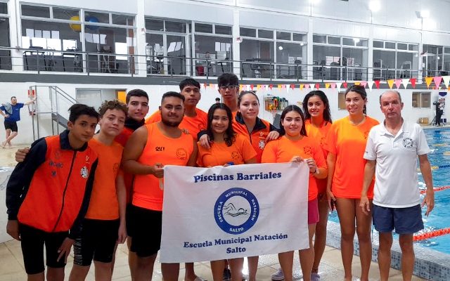 Escuela Departamental de Natación participó del Regional III en Tacuarembó