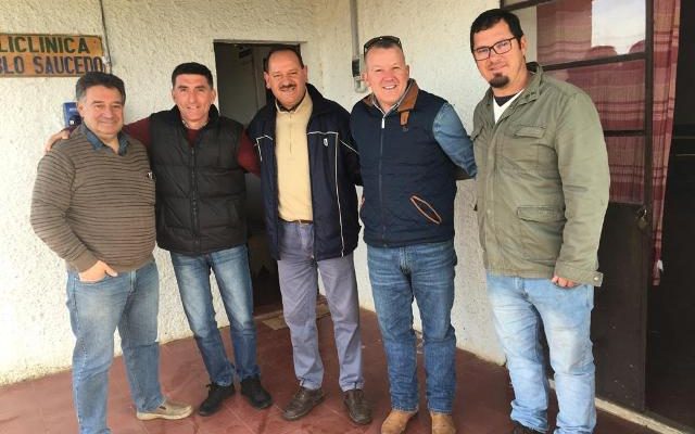 Descentralización, Obras y diputado Lima recorrieron Pueblo Saucedo junto al alcalde Souto