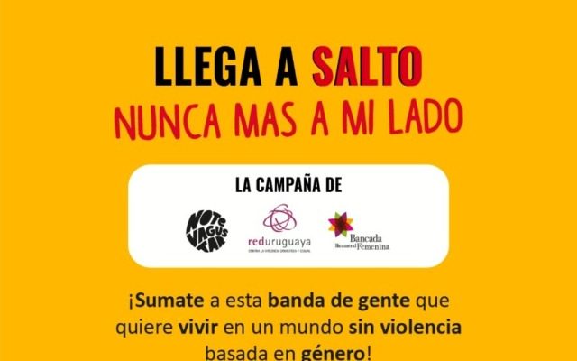 Presentación de la campaña “Nunca más a mi lado” liderada por NTVG en el Teatro Larrañaga