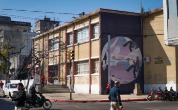 Andrés Lima resaltó las obras de refacción que realiza la Intendencia en la Escuela Nº1