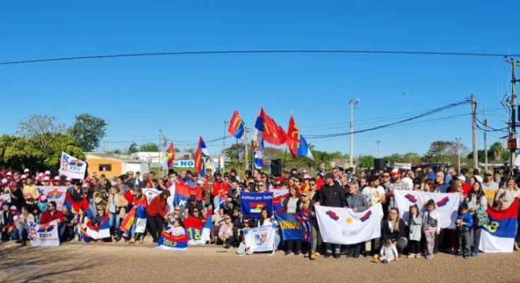 Diputado Álvaro Lima lideró el mano a mano con la gente en barrios de la sur de la ciudad