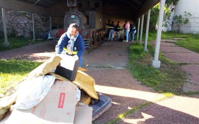 Intendente de Salto destaca reacondicionamiento del espacio donde se ubica la locomotora “La Criollo”