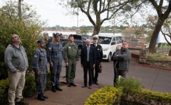 El ministro Javier García llegó a Salto para observar el trabajo de las Fuerzas Armadas en cumplimiento de la ley de patrullaje fronterizo