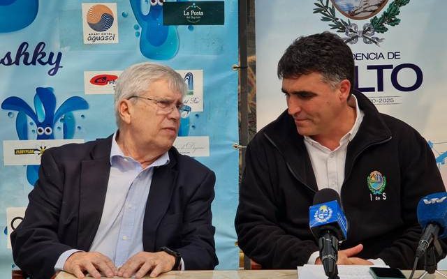 Intendente de Salto y Ministro de Turismo lanzaron actividades por los 65 años de Termas del Daymán