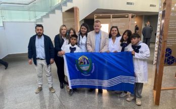 Director de Descentralización, Coordinador del Cecoed y Alcaldesa de Mataojo acompañaron a escolares del interior