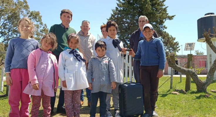 La Valija Viajera se trasladó desde Pepe Núñez hasta Paso de las Piedras de Arerunguá