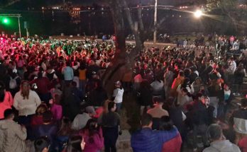 Miles de jóvenes participaron de la Primavera Joven en la zona del Puerto de Salto