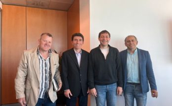 Diputado Lima y Director de Descentralización de la Intendencia de Salto se reunieron con Director de Antel