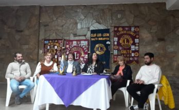 Se reunieron los 5 clubes de Leones de Salto para festejar el Día del servicio Leonistico