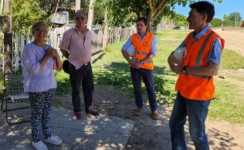 Intendente Lima destacó las mejoras que se vienen realizando en barrio La Amarilla