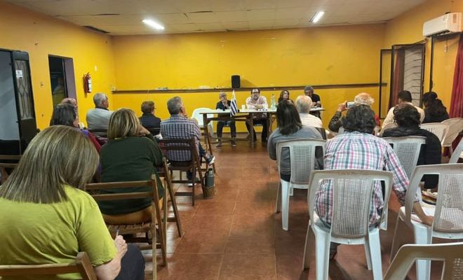 Comité de Base Tanque Sur realizó charla sobre la situación de la salud en Salto