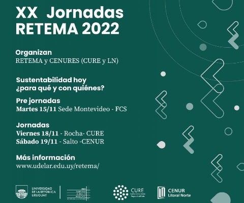 XX Jornadas Ambientales RETEMA 2022  “Sustentabilidad hoy: ¿para qué y con quiénes?”