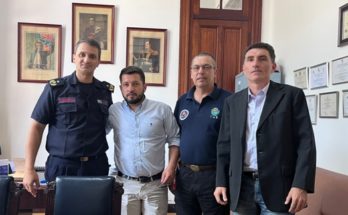 CECOED y diputado Lima realizaron planteos en la Dirección Nacional de Bomberos