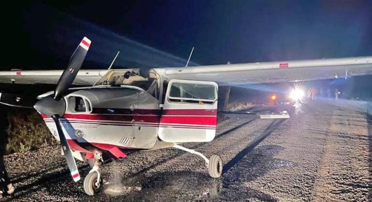 Dos detenidos por transportar droga en una avioneta en Salto