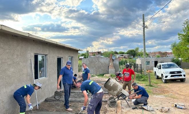 Intendente Lima destaca construcción del local para el Merendero Conquistando Sonrisas del barrio Quiroga