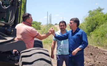 Intendente Lima y alcalde Zuliani recorrieron obras en pueblo Belén