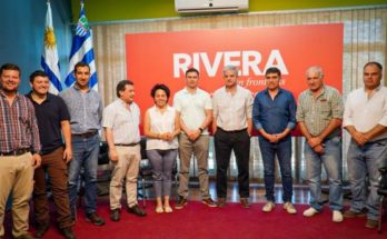 El intendente Lima y la directora Soledad Marazzano presentaron la Central Hortícola del Norte en Rivera