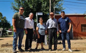 Intendente Lima recorrió obras en Villa Constitución junto al alcalde Carlos Souto