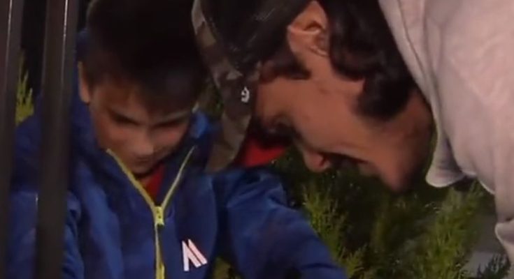 Edinson Cavani y un gesto que emocionó a Lucas, un niño de sangre uruguaya