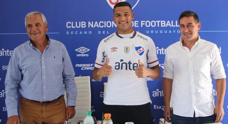 Nacional presentó a Lucas Morales, hijo de un histórico y que llega libre de Cerro Largo