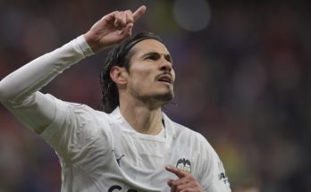 Copa del Rey: Valencia, con doblete de Edinson Cavani, venció 4-0 a Sporting de Gijón