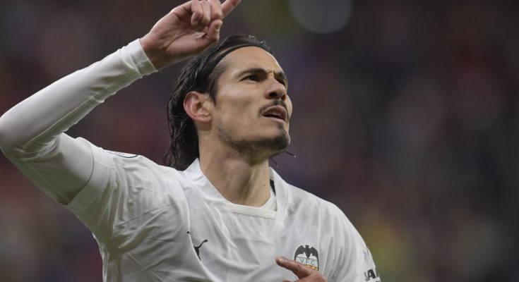 Copa del Rey: Valencia, con doblete de Edinson Cavani, venció 4-0 a Sporting de Gijón