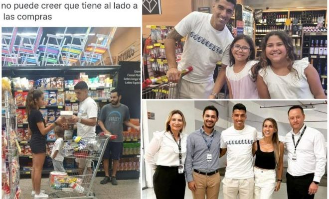 Los gaúchos no lo pueden creer: Suárez fue en chancletas al súper y de paso compró un BMW