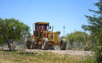 Intendente recorre obras en barrio La Chacrita