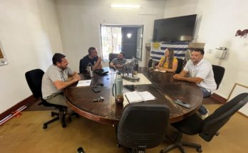 AHGA, CECOED, Bomberos e Intendencia de Salto se reunieron por tema sequía y ola de calor