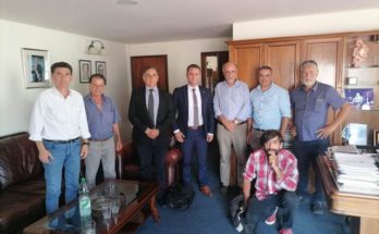 Los exobreros de Salto Grande se reunieron con el Ministro de Trabajo y Seguridad Social