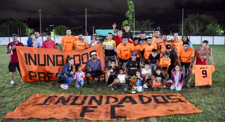 Inundados FC se coronó campeón de la segunda edición del Campeonato de los Barrios