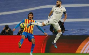 España: Real Madrid, de Federico Valverde, venció 2-0 al Valencia de Edinson Cavani