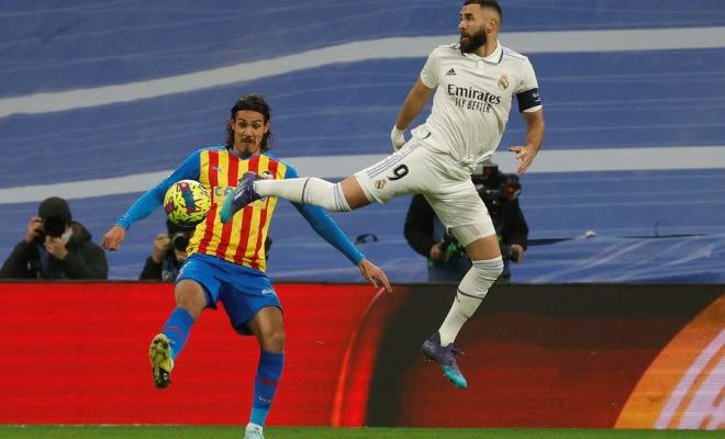 España: Real Madrid, de Federico Valverde, venció 2-0 al Valencia de Edinson Cavani