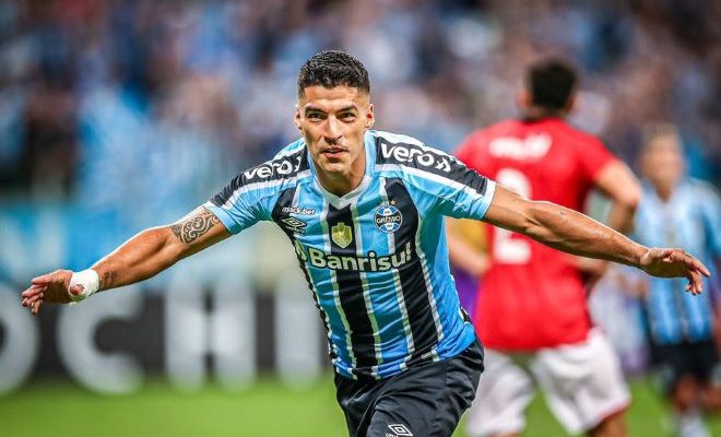 Gauchão: Luis Suárez anotó por duplicado para Gremio que derrotó 3-0 a Aimoré de local