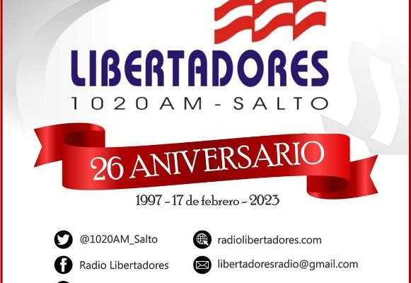 Radio Libertadores celebra este 17 de febrero su 26° aniversario