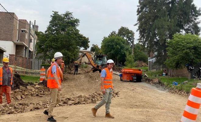 Director de Obras y diputado Lima destacaron avance del proyecto PDGS II