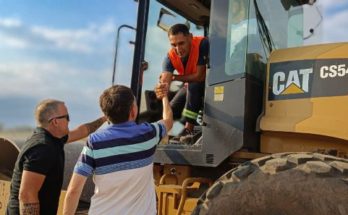 Director de Descentralización y diputado Lima recorrieron obras en zona no municipalizada