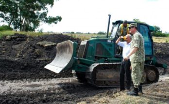 Ejército realiza tareas en apoyo a productores afectados por el déficit hídrico