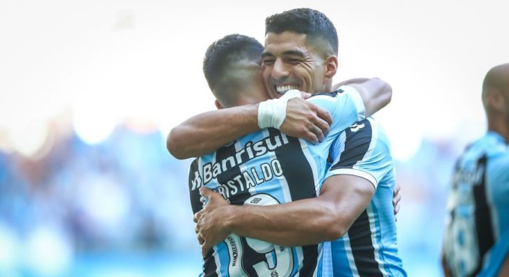 Copa Do Brasil: Gremio, con golazo tras pase de taco de Suárez, derrotó 2-0 a Campinense