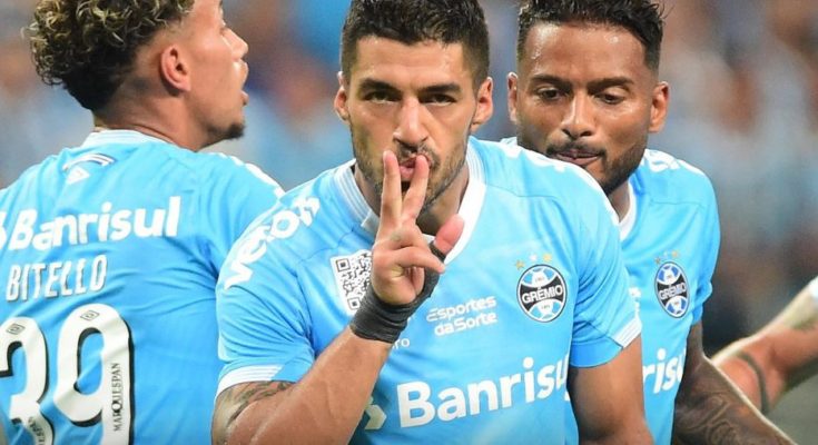 Copa Do Brasil: Gremio, con gol de Suárez, que erró un penal, derrotó 3-0 a Ferroviário